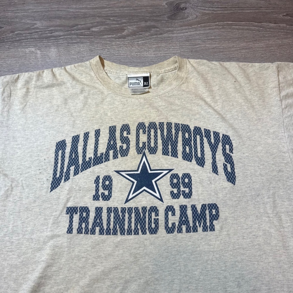 Puma Dallas Cowboys 1999 Training Camp Graphic T Shirt‎ XL